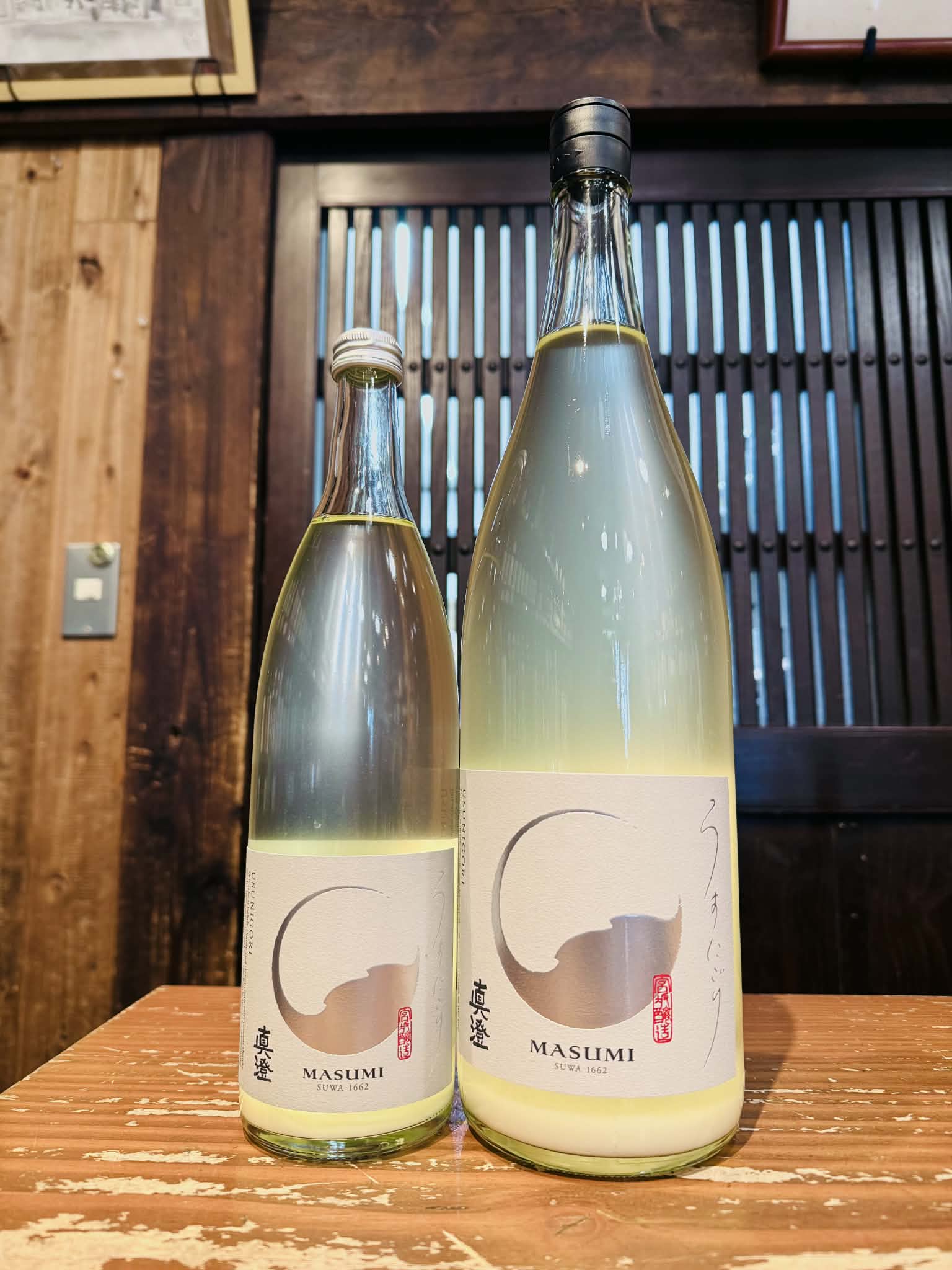 真澄　純米吟醸   うすにごり   720ml