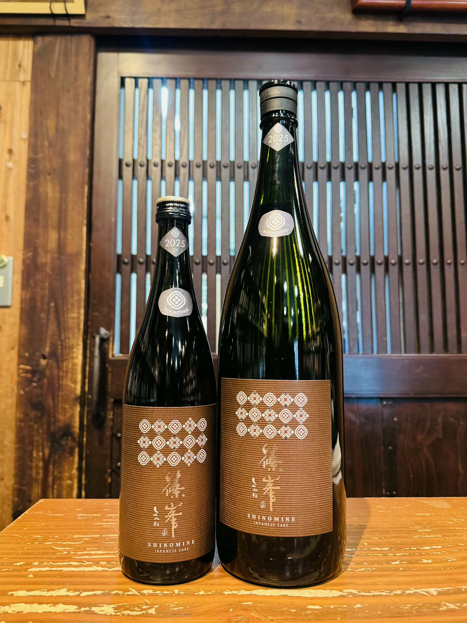 篠峯 Marron 無濾過生原酒　　　　1800ml