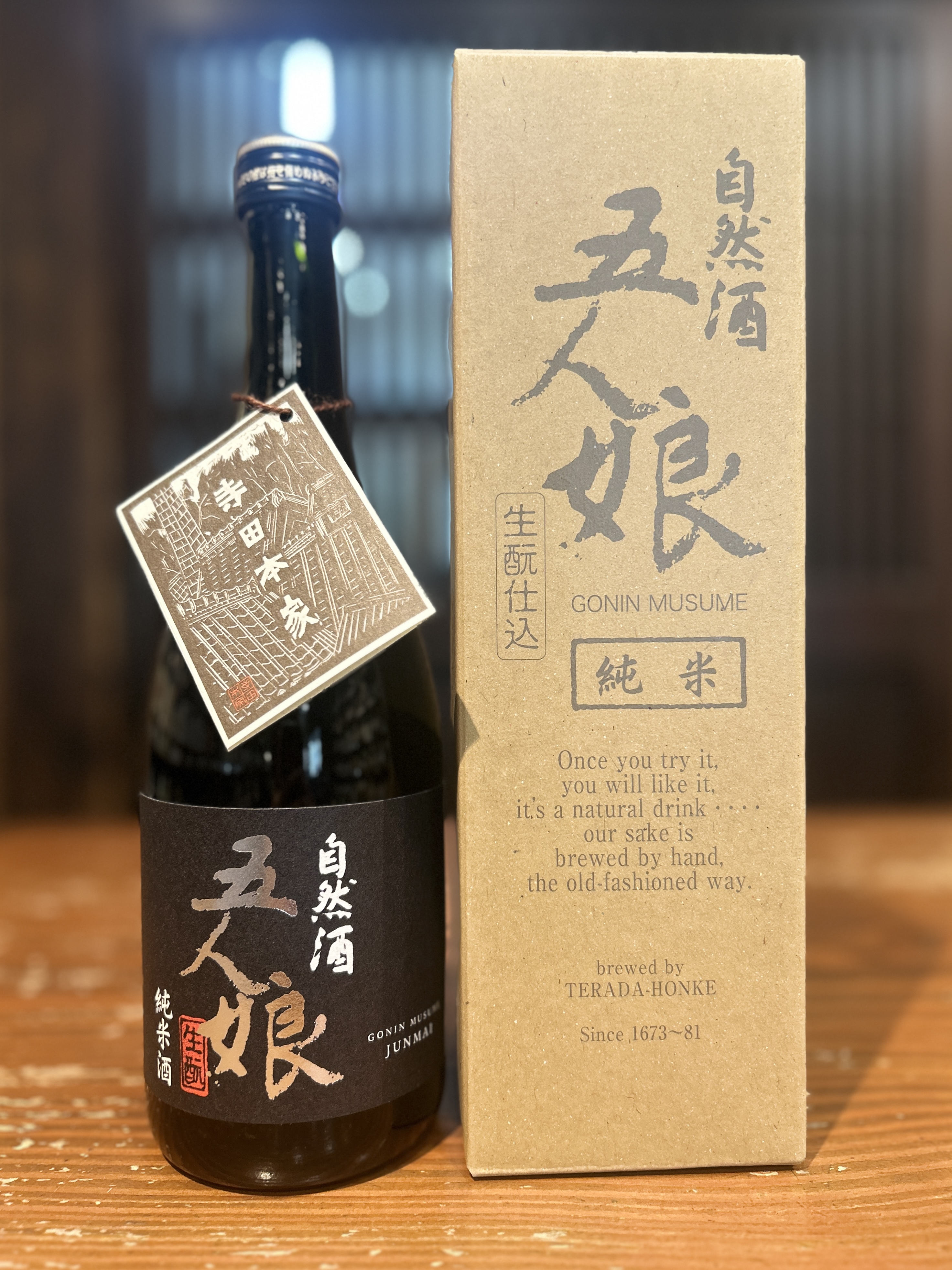 五人娘　純米酒　720ml