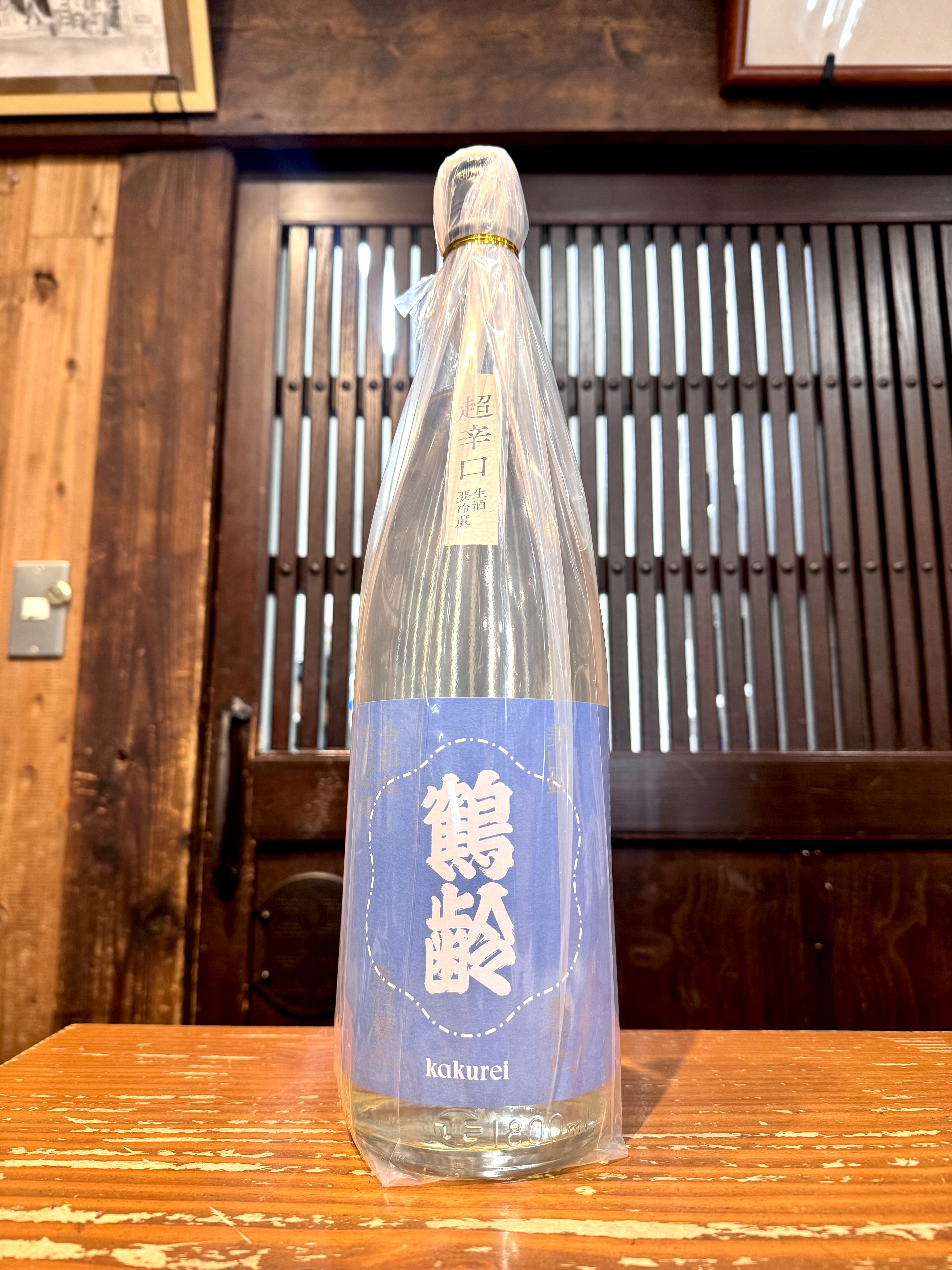 鶴齢　風味絶佳シリーズ　露草色   1800ml