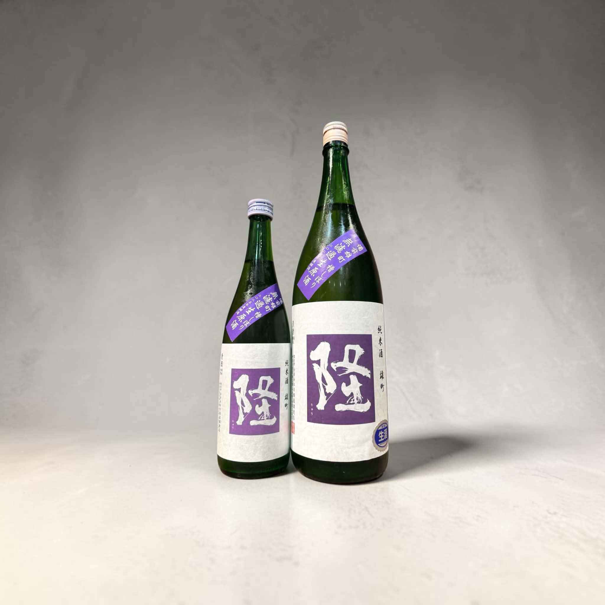 隆  特別純米 無濾過生原酒 槽しぼり 備前雄町　　1800ml