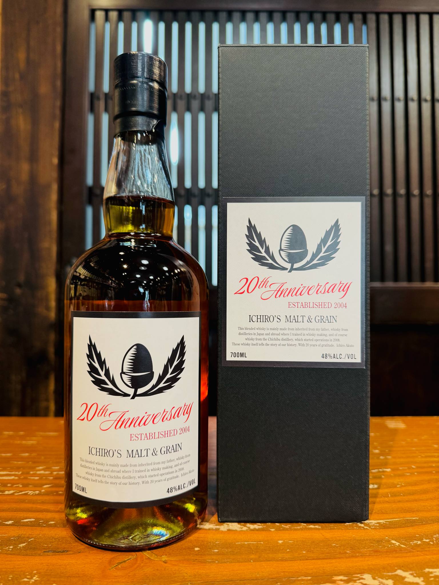 イチローズモルト＆グレーン 20th アニバーサリーエディション　700ml