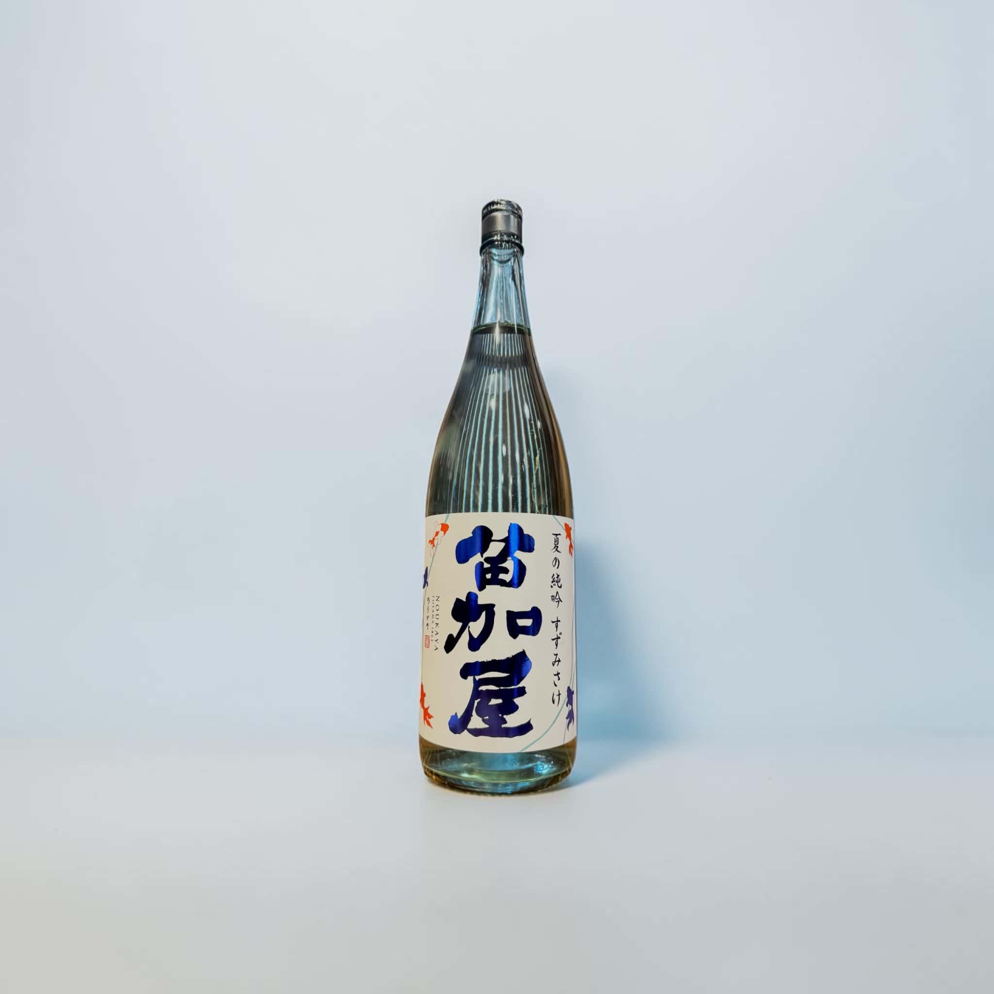 苗加屋 夏の純吟 すずみさけ　　　1800ml