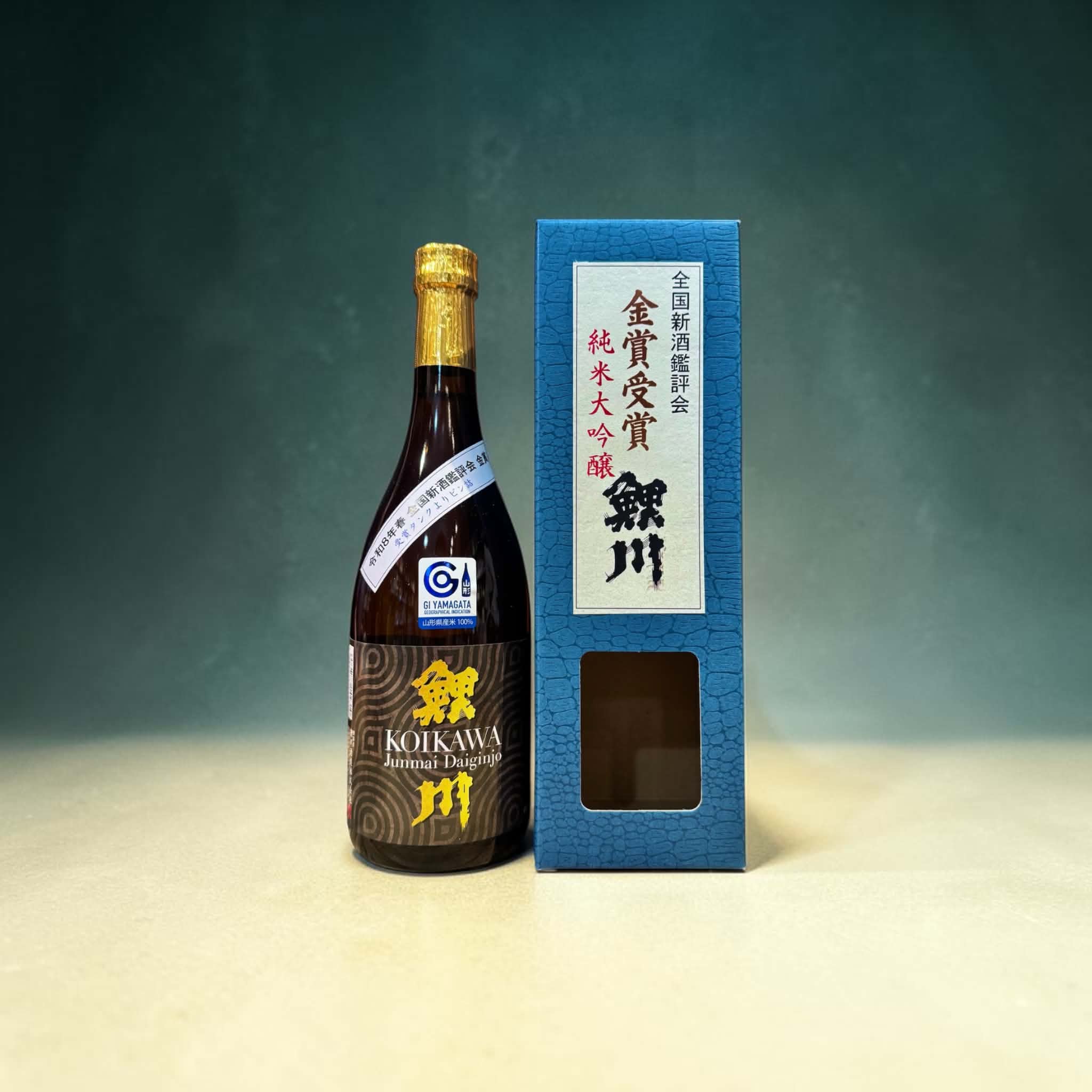 鯉川 純米大吟醸 亀の尾 全国新酒鑑評会 金賞受賞 限定品　　720ml