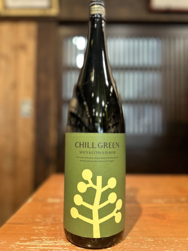 CHILL GREEN　麦焼酎　1800ml