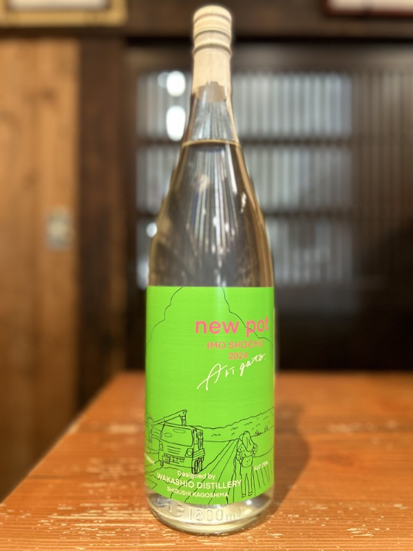 NEW POT　Imo shochu　芋焼酎　1800ml